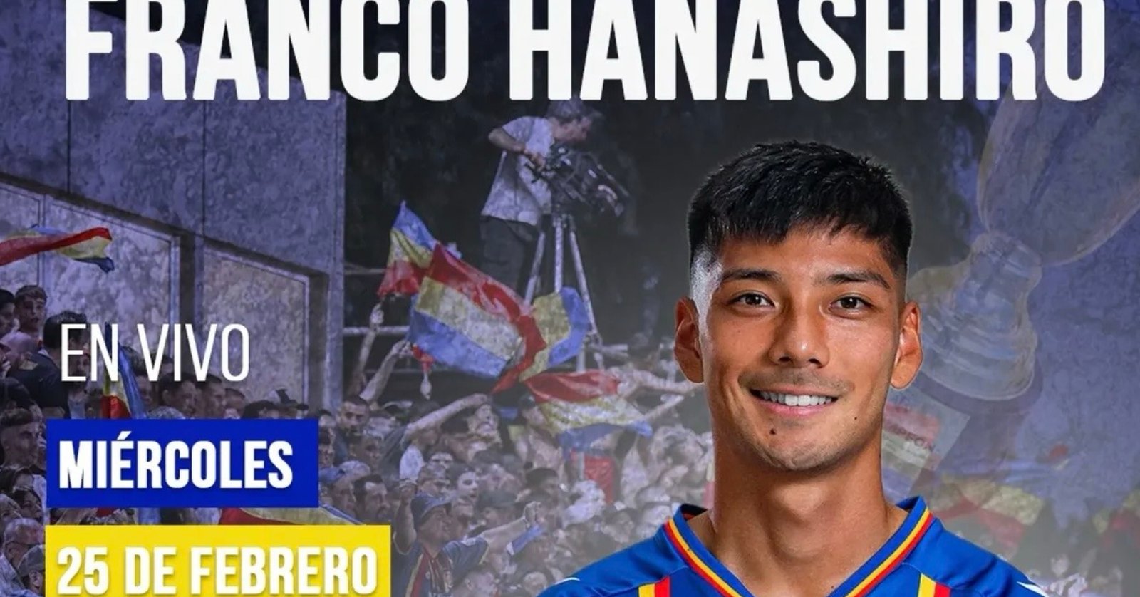 FRANCO HANASHIRO | ENTREVISTA en VIVO | 100 PARTIDOS y PRIMER GOL en Primera