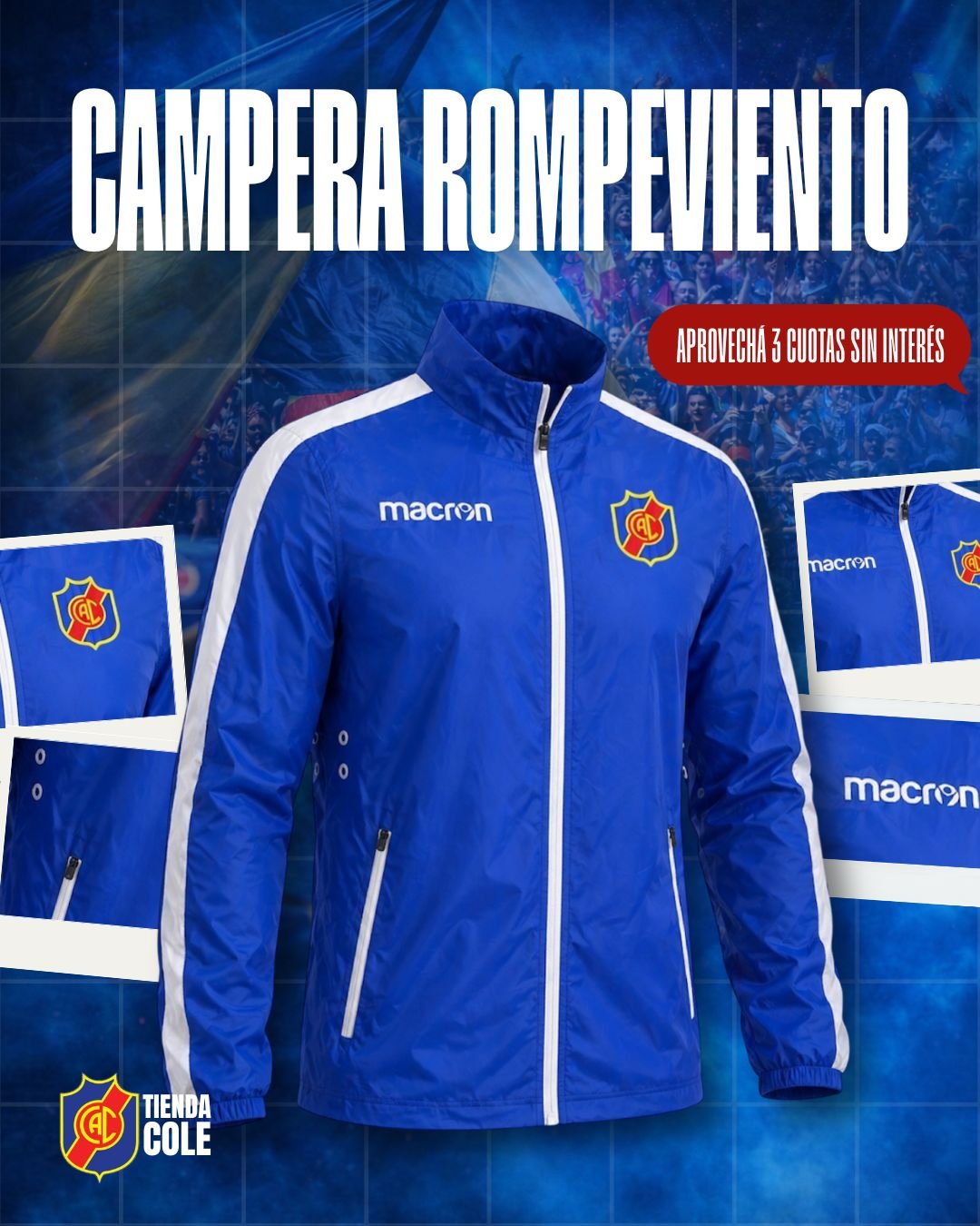 CAMPERA ROMPEVIENTO
