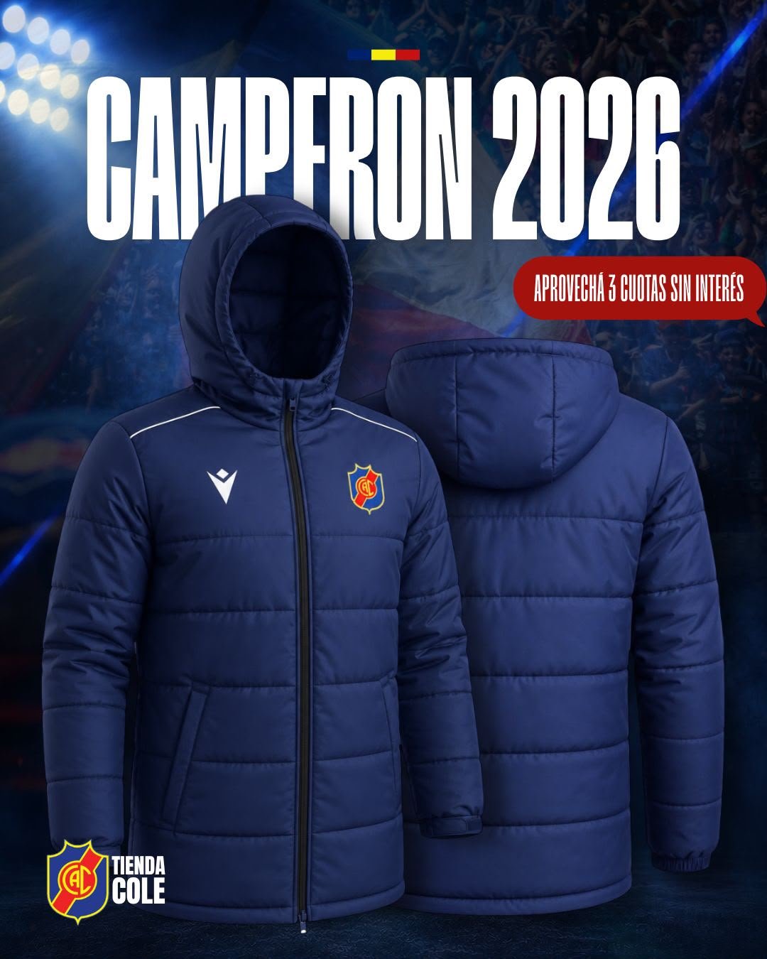 CAMPERON CORTO 2026